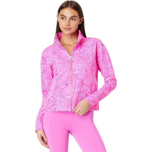 Lilly Pulitzer Wrenley Zip-Up - Picture 1 of 7